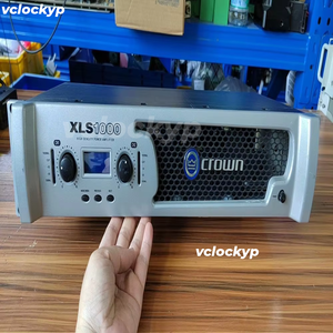 USED 1PCS Crown XLS 1000 Two-Channel Professional High-Density <b>Power</b> <b>Amplifier</b>. - Product Image 3