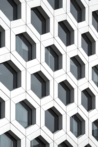 Panneaux de mur-rideau en alliage d'aluminium minimalistes, surface anodisée, imperméables pour applications extérieures de bâtiments - Product Image 2