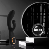 Vibrateur Rotatif Lapin pour Masturbation Féminine, Point G, 100% Étanche, Rechargeable USB, Jouets Sexuels pour Femmes