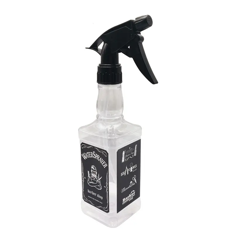 Factory Private Label Salon Barber Hair Tools 500ML Hairdressing Water Spray Bottle