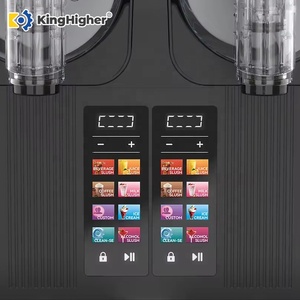 Máquina Comercial de Granizados de 2 Tanques, Multifuncional 6 en 1, Automática, de Sobremesa, para Bebidas Congeladas, Helados y <span class=keywords><strong>Alcohol</strong></span> - Product Image 5