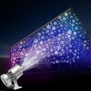 Luces de Navidad al aire libre a prueba de agua proyector luz para construir imagen proyector piso