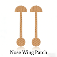 Patch nasal en tissu extensible doux pour application sur le visage et le nez, patch nasal élastique