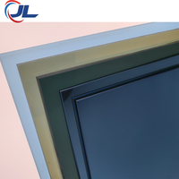 Panel de vidrio templado de 8mm, 10mm, 15mm, ventanas de puerta de vidrio redondo teñido personalizado, cortina de vidrio laminado templado, ducha de pared