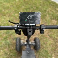 Kendaraan Listrik Off Road 4 Roda 3000w Dual Motor, Skuter Listrik Segala Medan untuk Dewasa