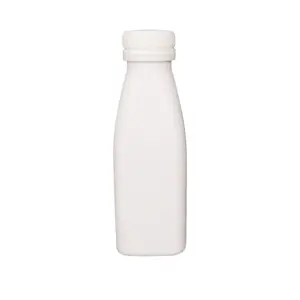 HDPE 300ML Joghurt milch flaschen, 10 Unzen anpassbare LOGO Plastik flasche, Einweg abbaubare Plastiks aft Getränke flaschen