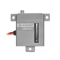 Servomoteur numérique Kpower DMC811 8,2 kg à couple élevé, profil mince, engrenages métalliques, pour avion, hélicoptère, planeur, voilier RC