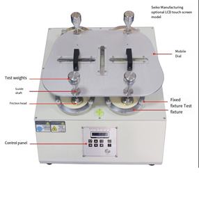Neun Köpfe <span class=keywords><strong>Martindale</strong></span> Abrieb <span class=keywords><strong>Pilling</strong></span> Tester Kunstleder <span class=keywords><strong>Pilling</strong></span> Maschine mit 220V Spannung für Verschleiß-und Abrieb tests - Product Image 6