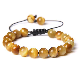 <span class=keywords><strong>Bracelet</strong></span> en pierre naturelle œil de tigre réglable Jingcan Crystal 6 mm 8 mm pour <span class=keywords><strong>homme</strong></span>, œil de tigre jaune rose vert <span class=keywords><strong>bleu</strong></span>, <span class=keywords><strong>bracelet</strong></span> réglable - Product Image 6