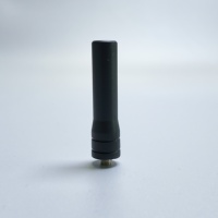 Antenne courte en caoutchouc UHF S-6 400-480 MHz avec connecteur SMA mâle pour talkie-walkie radio bidirectionnelle portable Baofeng Motorola Kenwood