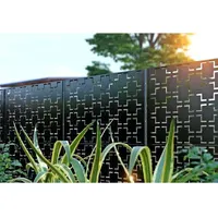 Laser Cut Aluminum Fence Panels
