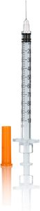 Jeringas de Insulina Ultrafinas de 31G, 0.5ml 1ml, Desechables, de Grado Médico, PP Estéril, Inyección Sin Dolor, 100 Unidades/Caja - Product Image 2