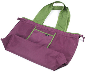 <b>Drawstring</b> Long Handle Tote <b>Bag</b> Eco-friendly Shopping <b>Bag</b> <b>Large</b>-sized Fashionable Women's Crossbody Foldable Handbag - Product Image 6