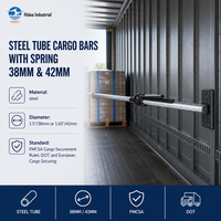 Barre de chargement réglable en acier avec ressort 38 mm et 42 mm FMCSA DOT pour la sécurisation des marchandises dans les camions, remorques et conteneurs