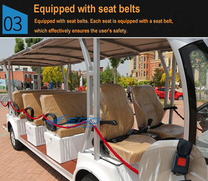 Minibús Eléctrico de 14 Pasajeros para Turismo, Vehículo Utilitario, Autobús Eléctrico Pequeño en Venta - Product Image 6