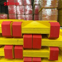 Poutre en I en bois de style industriel moderne, haute résistance et taille réglable, pour la construction de sols en bâtiment