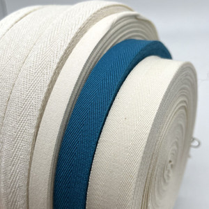 Tùy Chỉnh Chất Lượng Cao 10Mm 20Mm 25Mm 100% Bông Ribbon Biểu Tượng Tùy Chỉnh Màn Hình In Ấn Bông Vải Cho Món Quà Đóng Gói/Cổ Băng - Product Image 1