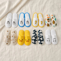 Chaussons d'intérieur pour enfants en gros, conception personnalisée, chaussons pour enfants, animaux de dessin animé, doux, antidérapants, chaussons pour invités d'hôtel, en vrac