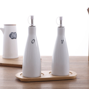 Botellas de Cerámica Personalizadas para Cocina |   Botella de Condimento de Aceite de <span class=keywords><strong>Oliva</strong></span> Hecha a Mano con Tapón de Corcho |   Fábrica BSCI |   Logotipo Personalizado OEM |   Cantidad mínima de pedido: 1000 piezas - Product Image 6