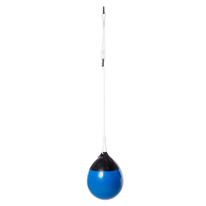 Fabbricazione professionale interno o esterno per bambini rosso o blu <span class=keywords><strong>a</strong></span> sfera IN PVC <span class=keywords><strong>altalena</strong></span> con corda appesa - Product Image 1