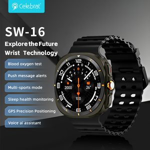 Nuovo <span class=keywords><strong>Smartwatch</strong></span> Sportivo Rotondo alla Moda con Monitoraggio Frequenza Cardiaca, Chiamate BT, Touch Screen, <span class=keywords><strong>GPS</strong></span> e <span class=keywords><strong>Tracker</strong></span> di Attività - Product Image 2