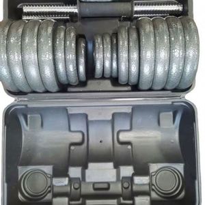 Ensemble d'haltères en fonte de 50 kg de haute qualité à prix abordable avec barre de musculation à vendre - Product Image 4