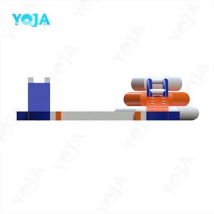 Equipo de parque acuático inflable grande con soporte móvil uso del lago doméstico controlador de nivel de agua de la piscina diversión - Product Image 3