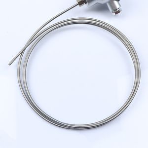 ปลอกยืดหยุ่นได้ WRNK-191 K ประเภทเทอร์โมคัปเปิล1300c เซ็นเซอร์อุณหภูมิฉนวนแร่ PT1000 SS304/Inconel600 <span class=keywords><strong>PT100</strong></span> - Product Image 2