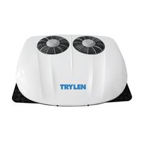 TRYLEN Vente en gros Nouveau climatiseur de toit 24V DC 12V à compresseur scroll 7500-9000 BTU pour camion