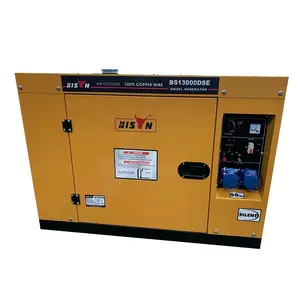 BISON set generator diesel 10kva 10kw 10000 watt, set gen super senyap tipe senyap