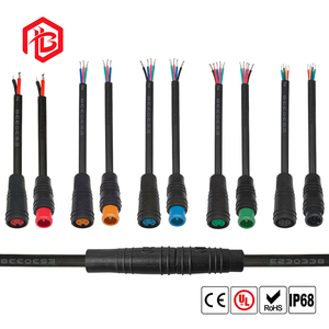 Connecteur de câble adaptateur IP65 <span class=keywords><strong>étanche</strong></span> en cuivre 4P 6 broches M6/M7/M8 de haute qualité pour connecteurs de vélo électrique mâles et femelles - Product Image 6