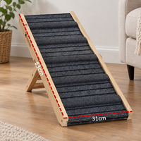 Escaliers pour animaux de compagnie en bois, rampes pour chiens pour lit et canapé, pour chiens de petite, moyenne et grande taille, échelle d'escalade intérieure pour animaux de compagnie, fournisseur en gros