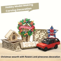 Contrachapado de tilo de 5 mm sin huecos, tamaño A3 (300x420 mm), madera láser de baja combustión para Creality Falcon A1, XTool F2 Ultra