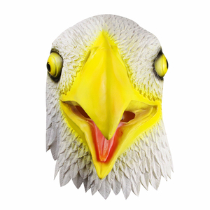 Máscara Realista de Látex de Cabeza Completa de Águila para Adultos, Divertida para Cosplay, Fiestas, Disfraces, Accesorio para el Día de los Inocentes - Product Image 2