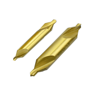 Ustom-herramientas de perforación recubiertas de titanio, arbide enter ououououble ends enter Rill its ITS con 60 90 120 grados TiN - Product Image 2