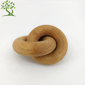 देश शैली बोहो पॉलिश कच्चे लकड़ी श्रृंखला लिंक kn लकड़ी की श्रृंखला घर सजावट पेंडेंट 2 लकड़ी की श्रृंखला मैट घर सजावट - Product Image 3