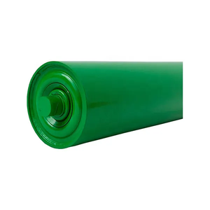 rohr 89 4 zoll v-förmig angetrieben flexibel schwerkraft riemengetrieb edelstahl zwischengerad trägerförderrolle für minenarbeiten - Product Image 2