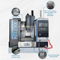 Mini centre cnc XK7124 smtcl, dispositif de fraisage vertical, vente directe d'usine, expédition directe