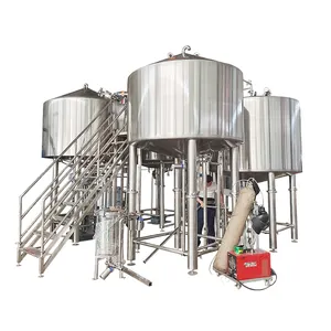 生啤酒系统葡萄酒生产线啤酒酿造设备提供一站式啤酒厂交钥匙项目