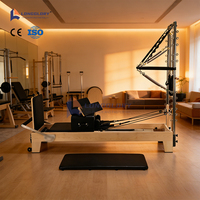 Equipo de Pilates para Mejorar la Postura, Torres de Pilates de Madera de Arce, Torres de Pilates para Ejercicios en Casa