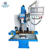 ZXK50C JEOLUTEE Mini Máquina de Perforación y Fresado CNC Vertical 220V/380V de Alta Precisión 0.01mm con Sistema de Control GSK para Procesamiento de Metales