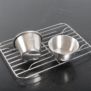 <span class=keywords><strong>ถ้วย</strong></span>ซอสสแตนเลสขนาดเล็ก เกรดเชิงพาณิชย์ ใช้ซ้ำได้ สำหรับ<span class=keywords><strong>ใส่</strong></span>ซอสมะเขือเทศ น้ำสลัด ใช้ในบ้านและร้านอาหาร - Product Image 2