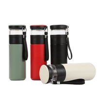 Bouteille d'eau isotherme sport 1L, flasques sous vide en acier inoxydable avec affichage LED de la température