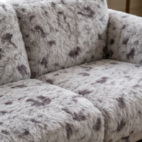 Tissu en fausse fourrure de lapin 100 % polyester, peluche, polaire d'agneau, imprimé directement, uni, teint, en trame, vente en gros