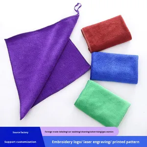 Bán Buôn Kích Thước Nhỏ Nhanh Chóng Khô Sợi Nhỏ Hình Chữ Nhật Khăn Mềm Mại Và Di Động Cho Nhà Sử Dụng In Vuông Khăn - Product Image 2