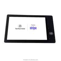 Certificación CE SOFTPOS Stripe Tap to Pay Terminal Front NFC Pago sin contacto Tablet Android 14 POS Tablet con soporte de mesa