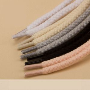 Cordones Redondos de Algodón de 5 mm/7 mm, Cordones Grandes para Zapatos Deportivos, Cordones Decorativos Coloridos - Product Image 1