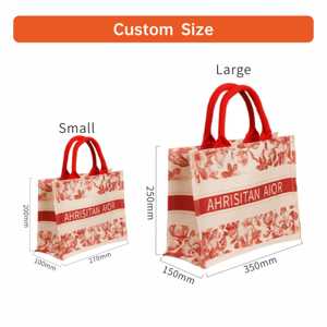 Bolsas de Tela de Algodón Rosa Personalizadas con Logotipo Impreso, Ecológicas, de Gran Capacidad, para Compras y Empaque - Product Image 4