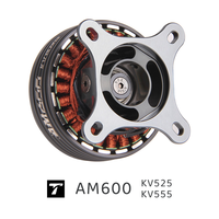 Moteur sans balais à aimant permanent léger T-MOTOR AM600 KV525/KV555 IP55 pour avion RC Skywing Extreme Flight de 60 à 64 pouces