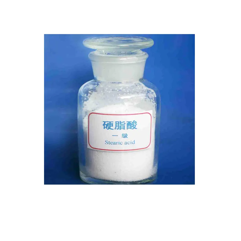 ACIDUM STEARICUM 50 Industrial grade Stearic Acid powder For Textile PVC Rubber plastics Octadecan acid